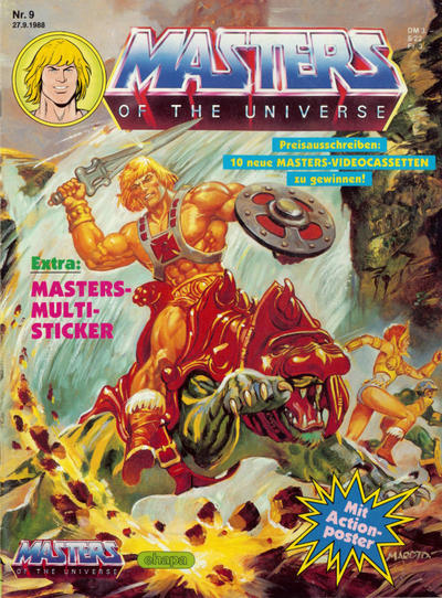 Cover for Masters of the Universe (Egmont Ehapa, 1987 series) #9/1988