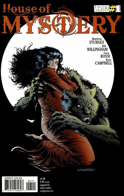 Cover for House of Mystery (DC, 2008 series) #1 [Bernie Wrightson Cover]