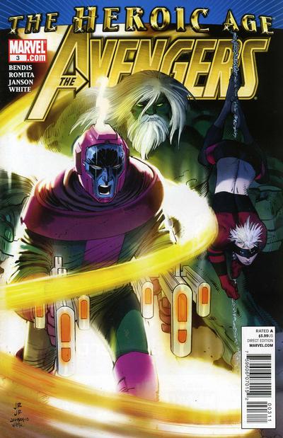 Cover for Avengers (Marvel, 2010 series) #3