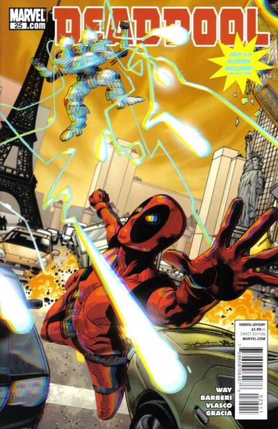 Cover for Deadpool (Marvel, 2008 series) #25