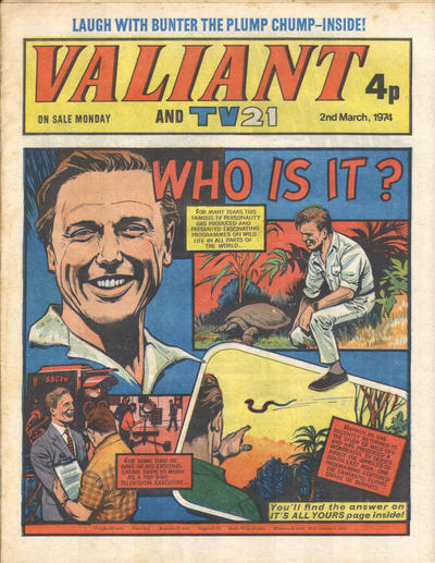 Cover for Valiant and TV21 (IPC, 1971 series) #2nd March 1974