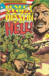 Cover Thumbnail for Desert Storm: Send Hussein to Hell! (Innovation, 1991 series) #1