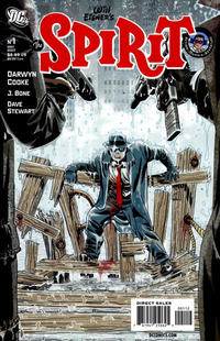 Cover for The Spirit (DC, 2007 series) #1 [2nd Printing]