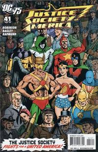 Cover Thumbnail for Justice Society of America (DC, 2007 series) #41 [75th Anniversary Cover]