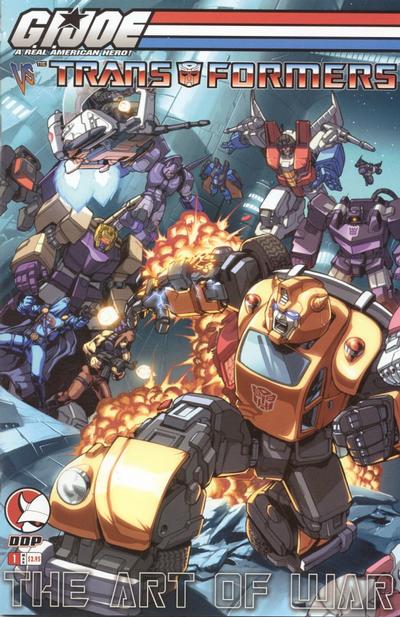 Cover for G.I. Joe vs. The Transformers Vol. III "The Art of War" (Devil's Due Publishing, 2006 series) #1 [Cover A - Joe Ng / Espen Grundetjern / Tom Liu]