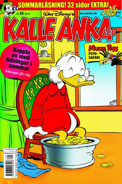 Cover for Kalle Anka & C:o (Egmont, 1997 series) #29/2010