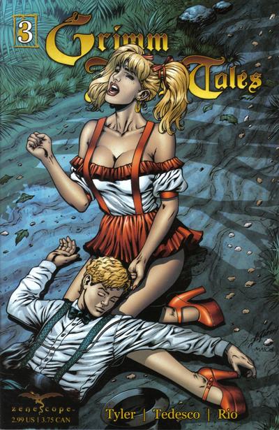 Cover for Grimm Fairy Tales (Zenescope Entertainment, 2005 series) #3 [Second Printing]