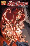 Cover Thumbnail for Red Sonja (2005 series) #6 [Fiery Red Foil High End Edition]