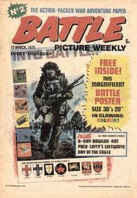 Cover Thumbnail for Battle Picture Weekly (IPC, 1975 series) #15 March 1975 [2]
