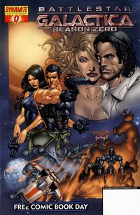 Cover Thumbnail for Battlestar Galactica Season Zero / The Lone Ranger [Free Comic Book Day] (Dynamite Entertainment, 2007 series) #0