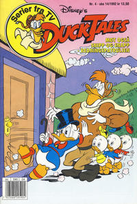 Cover Thumbnail for DuckTales (Hjemmet / Egmont, 1991 series) #4/1992