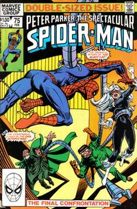 Cover Thumbnail for The Spectacular Spider-Man (Marvel, 1976 series) #75 [Direct]