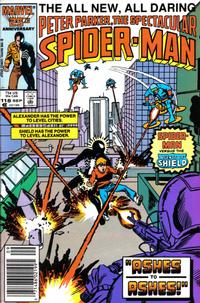 Cover Thumbnail for The Spectacular Spider-Man (Marvel, 1976 series) #118 [Newsstand]