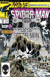 Cover for Web of Spider-Man (Marvel, 1985 series) #32 [Direct]