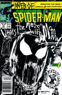 Cover Thumbnail for Web of Spider-Man (Marvel, 1985 series) #33 [Newsstand]
