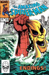 Cover Thumbnail for The Amazing Spider-Man (Marvel, 1963 series) #251 [Direct]