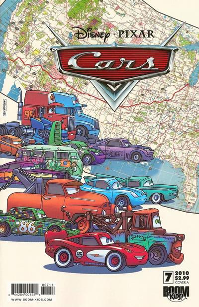 Cover for Cars (Boom! Studios, 2009 series) #7 [Cover A]