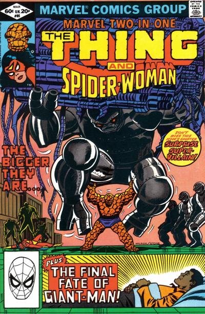 Cover for Marvel Two-in-One (Marvel, 1974 series) #85 [Direct]