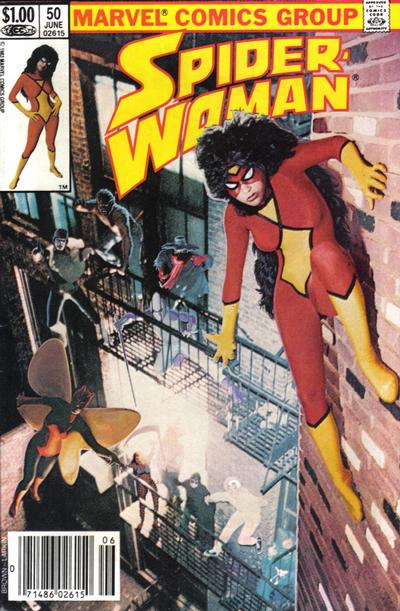 Cover for Spider-Woman (Marvel, 1978 series) #50 [Newsstand]