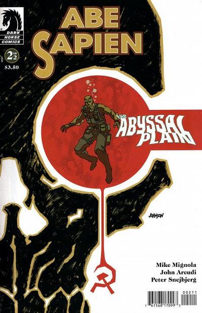Cover for Abe Sapien: The Abyssal Plain (Dark Horse, 2010 series) #2