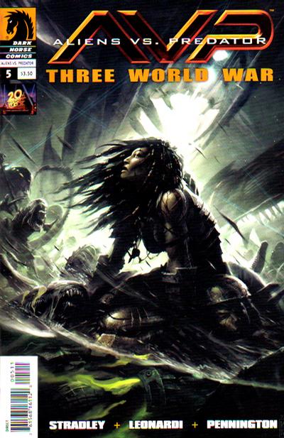 Cover for Aliens vs. Predator: Three World War (Dark Horse, 2010 series) #5