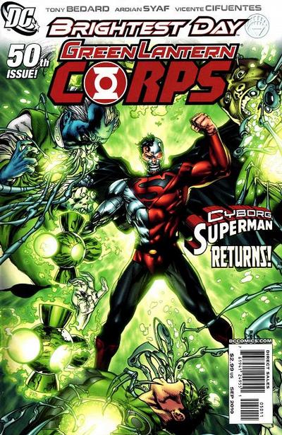Cover for Green Lantern Corps (DC, 2006 series) #50