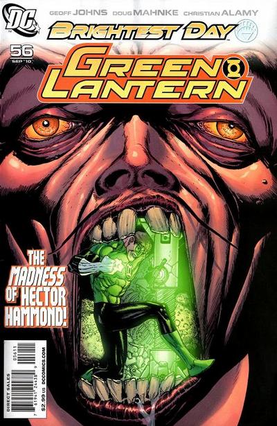 Cover for Green Lantern (DC, 2005 series) #56