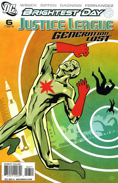 Cover for Justice League: Generation Lost (DC, 2010 series) #6 [Cliff Chiang Cover]