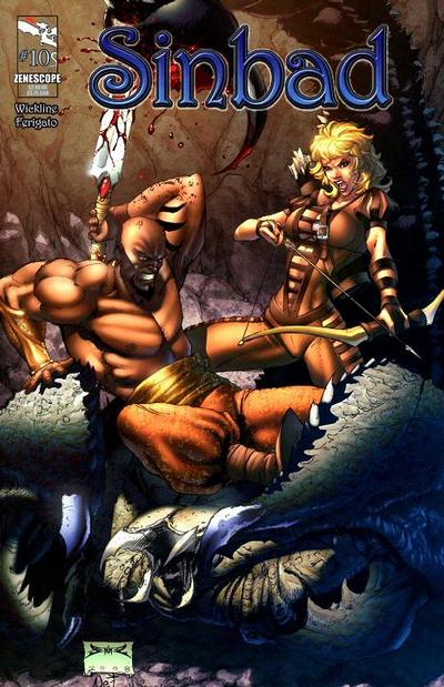 Cover for 1001 Arabian Nights: The Adventures of Sinbad (Zenescope Entertainment, 2008 series) #10