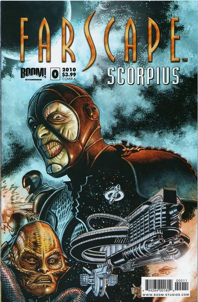 Cover for Farscape Scorpius (Boom! Studios, 2010 series) #0 [Cover A]