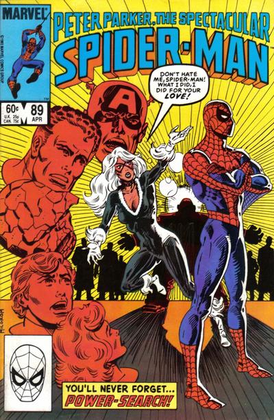 Cover for The Spectacular Spider-Man (Marvel, 1976 series) #89 [Direct]