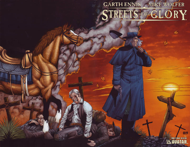 Cover for Garth Ennis' Streets of Glory (Avatar Press, 2007 series) #2