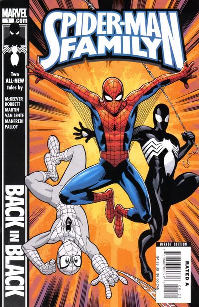Cover for Spider-Man Family (Marvel, 2007 series) #1 [Second Printing]