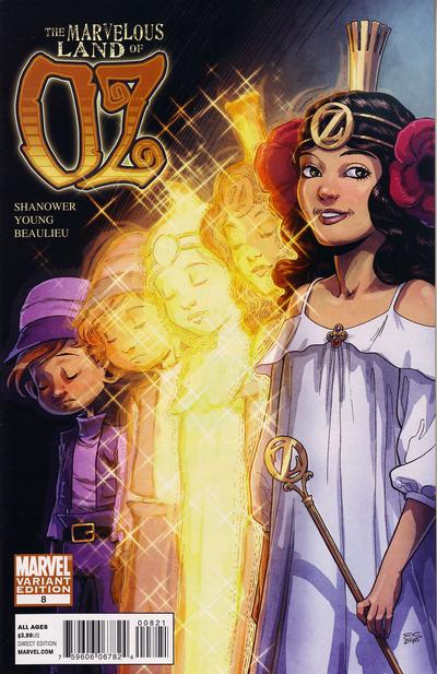 Cover for The Marvelous Land of Oz (Marvel, 2010 series) #8 [Variant Edition]