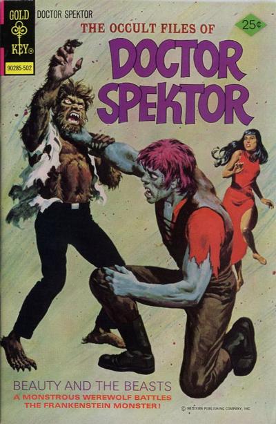 Cover for The Occult Files of Dr. Spektor (Western, 1973 series) #12 [Gold Key]
