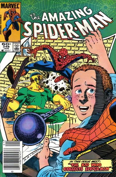 Cover for The Amazing Spider-Man (Marvel, 1963 series) #248 [Newsstand]