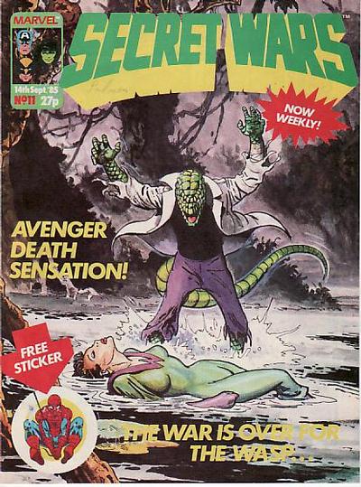 Cover for Marvel Super Heroes Secret Wars (Marvel UK, 1985 series) #11