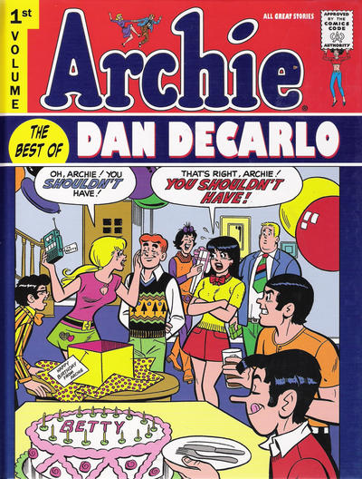 Cover for Archie: The Best of Dan DeCarlo (IDW, 2010 series) #1