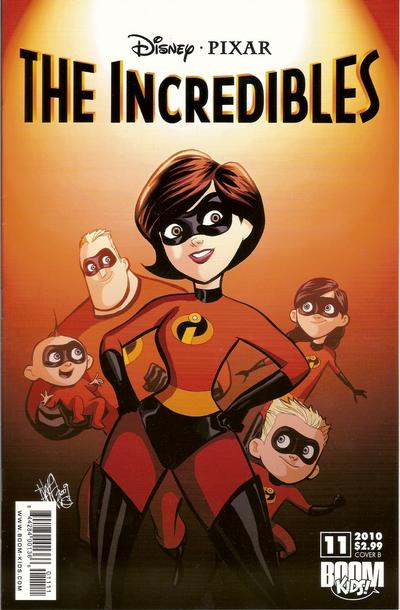 Cover for The Incredibles (Boom! Studios, 2009 series) #11 [Cover B]