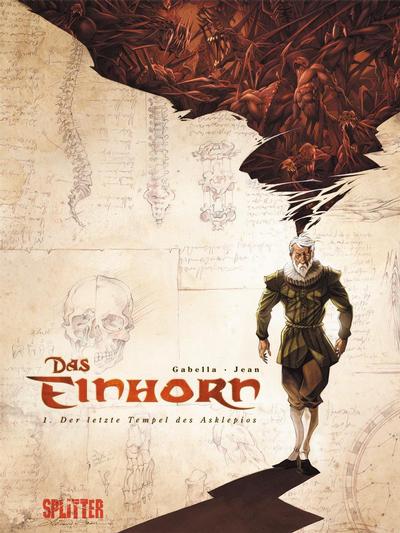 Cover for Das Einhorn (Splitter Verlag, 2007 series) #1 - Der letzte Tempel des Asklepios