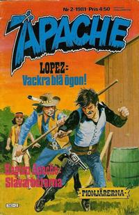 Cover for Apache (Semic, 1980 series) #2/1981