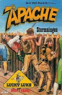 Cover Thumbnail for Apache (Semic, 1980 series) #8/1981