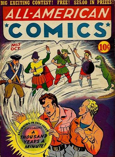 Cover for All-American Comics (DC, 1939 series) #7