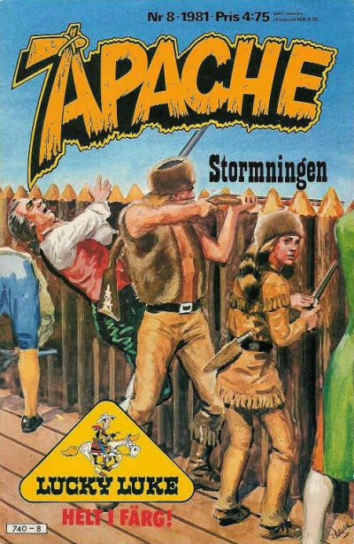Cover for Apache (Semic, 1980 series) #8/1981