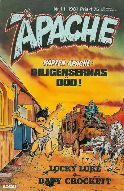 Cover for Apache (Semic, 1980 series) #11/1981