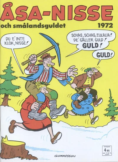 Cover for Åsa-Nisse [julalbum] [delas] (Åhlén & Åkerlunds, 1959 series) #1972