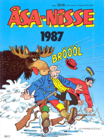 Cover for Åsa-Nisse [julalbum] (Semic, 1975 ? series) #1987