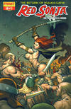 Cover for Red Sonja (Dynamite Entertainment, 2005 series) #13 [Frank Cho Wraparound Cover]
