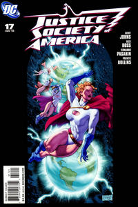Cover Thumbnail for Justice Society of America (DC, 2007 series) #17 [Dale Eaglesham Cover]