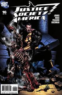 Cover Thumbnail for Justice Society of America (DC, 2007 series) #16 [Dale Eaglesham / Prentis Rollins Cover]